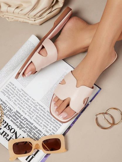 Novelle North® | Prabangios Atviros Šlepetės – Minimalistinis Vasaros Stilius