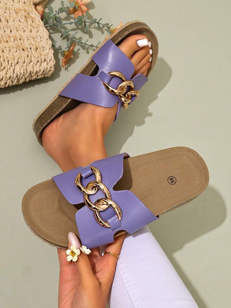 Novelle North® | Romėniško Stiliaus Šlepetės – Storas Padas ir Kasdienis Komfortas
