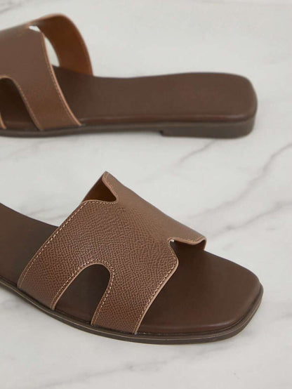 Novelle North® | Prabangios Atviros Šlepetės – Minimalistinis Vasaros Stilius