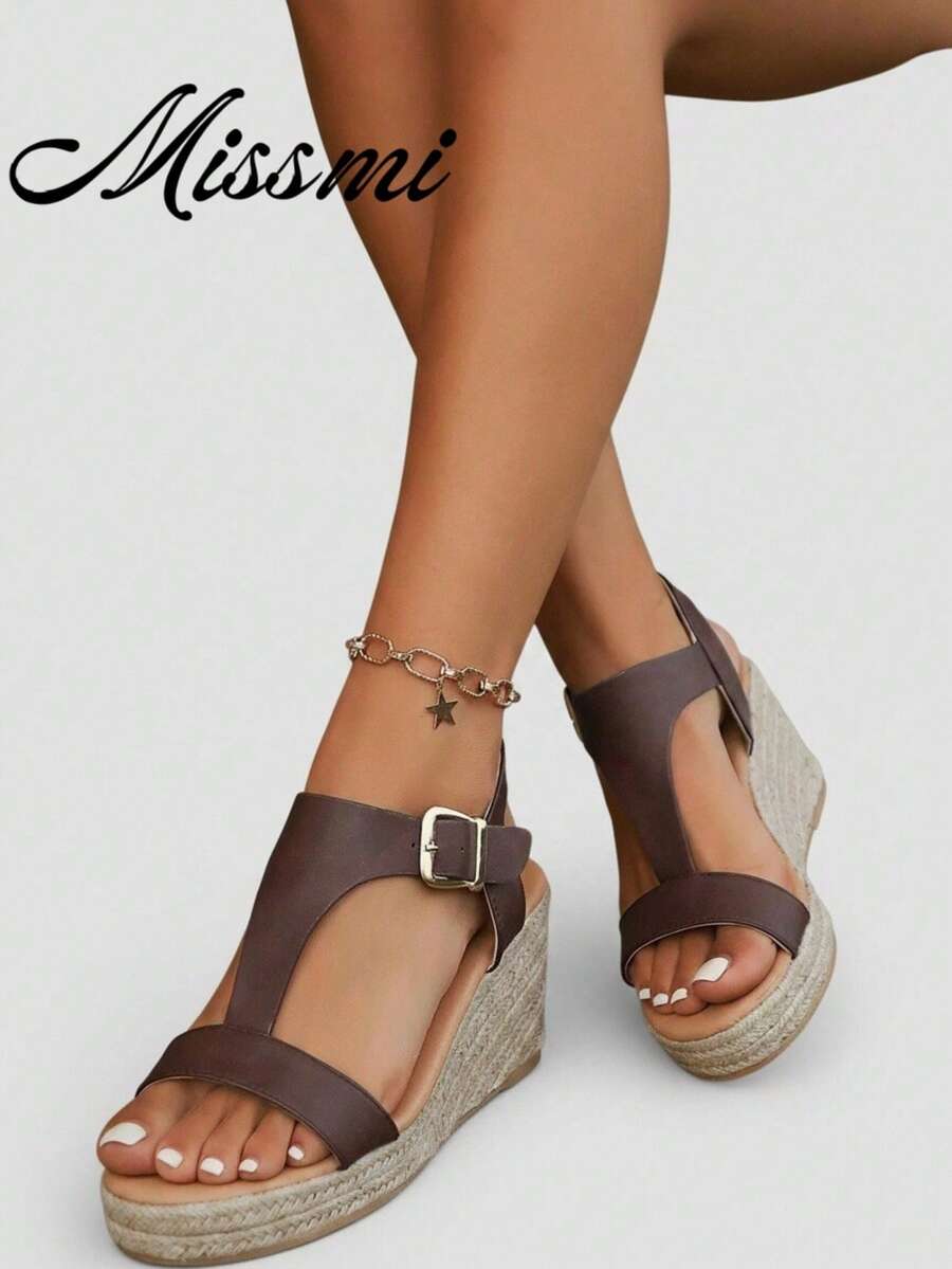 Novelle North® | Retro Platforminės Basutės – Pintas Vasaros Stilius