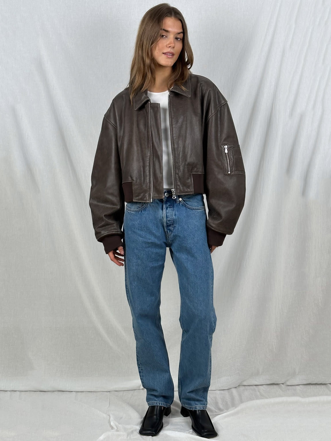 Novelle North® | Cropped Bomber